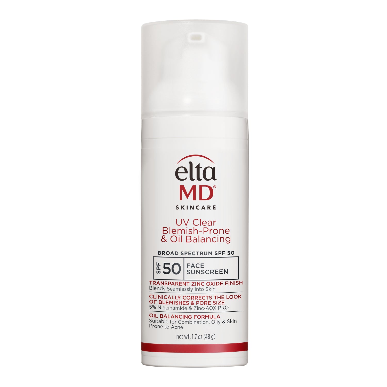 EltaMD UV Clear Blemish Prone SPF 50 – skinfo